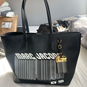MARC JACOBS SIDE KICK MANY LAYERS TOTE BAG